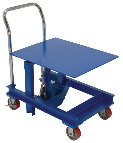 Centerline Dynamics Post Tables Vestil Steel Ergonomic Manual Die Table 24 In. x 30 In. Platform 2000 Lb. Capacity