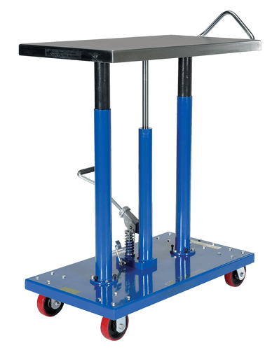 Centerline Dynamics Post Tables Vestil Steel Hydraulic Post Table 20 In. x 36 In. 1000 Lb. Capacity