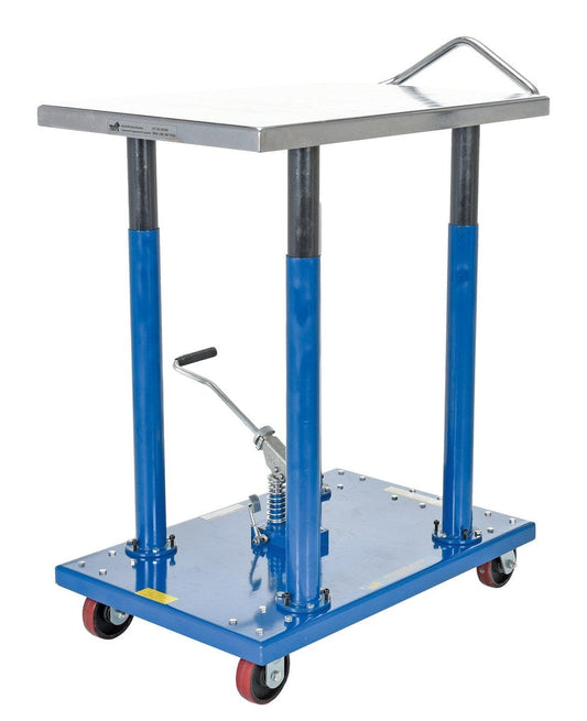 Centerline Dynamics Post Tables Vestil Steel Hydraulic Post Table 24 In. x 36 In. 2000 Lb. Capacity