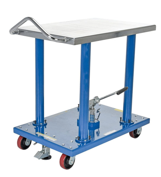 Centerline Dynamics Post Tables Vestil Steel Hydraulic Post Table 24 In. x 36 In. 2000 Lb. Capacity