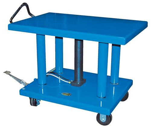 Centerline Dynamics Post Tables Vestil Steel Hydraulic Post Table 48 In. x 48 In. 6,000 Lb. Capacity
