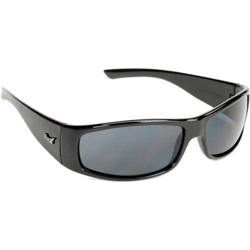 Centerline Dynamics PPE Boas® Xtreme Safety Glasses, ERB Safety, 17921 - Black Frame, Smoke Lens