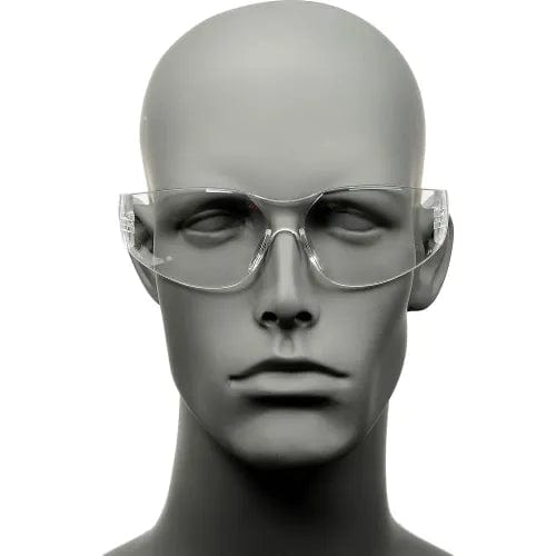 Centerline Dynamics PPE ERB™ IProtect® Safety Glasses, Clear Frame, Clear Lens - Pkg Qty 12