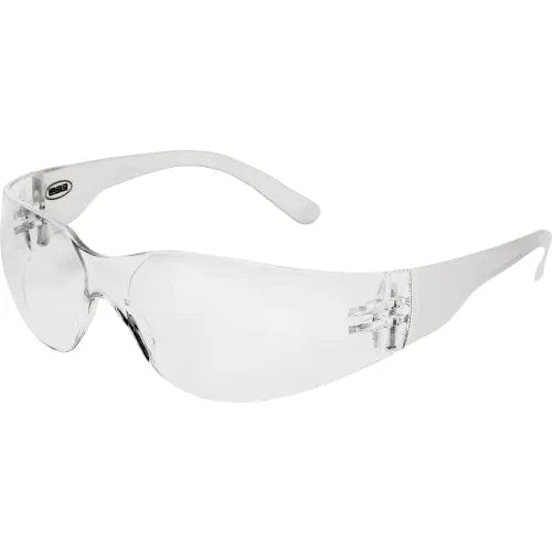 Centerline Dynamics PPE ERB™ IProtect® Safety Glasses, Clear Frame, Clear Lens - Pkg Qty 12