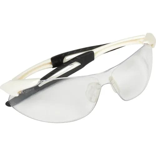 Centerline Dynamics PPE MCR Safety IA130AF Inertia® Safety Glasses, White Frame, Clear Anti-Fog Lens