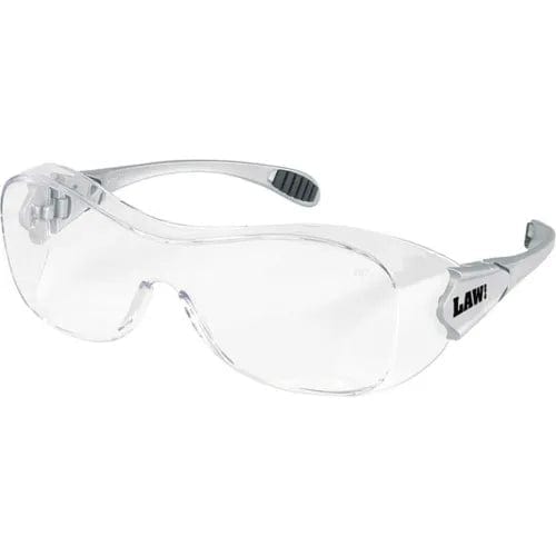 Centerline Dynamics PPE MCR Safety OG110AF Law® Over the Glasses Safety Glasses, Clear Anti-Fog Lens
