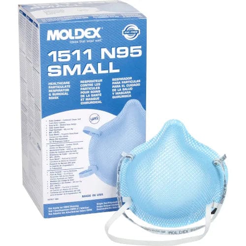 Centerline Dynamics PPE Moldex 1500 Series N95 Respirator & Surgical Mask, Small, 20/Box, 1511