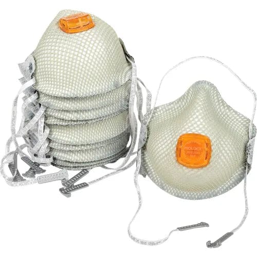 Centerline Dynamics PPE Moldex 2800N95 2800 Series N95 Particulate Respirator Mask, HandyStrap & Ventex Valve, M/L, 10/Box