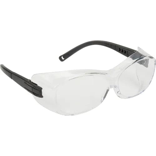 Centerline Dynamics PPE Ots® Safety Glasses Clear Anti-Fog Lens , Black Temples - Pkg Qty 12