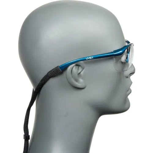 Centerline Dynamics PPE Vapor Safety Glasses - Clear, Metallic Blue