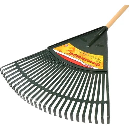 Centerline Dynamics Rake True Temper® Greensweeper Plastic Lawn & Leaf Rake, 24" Blade