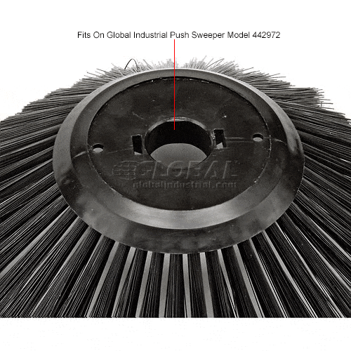 Centerline Dynamics Replacement Parts Global Industrial™ Ante-Brush Replacement Part for Push Sweeper