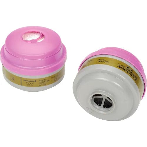 Centerline Dynamics Respirator Cartridge North® Combination Gas and Vapor Cartridges, 75SCP100L, 2/Pk