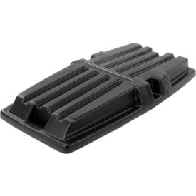 Centerline Dynamics Rubbermaid® Hinged Lid For 1 Cu. Yd. Tilt Truck, Black