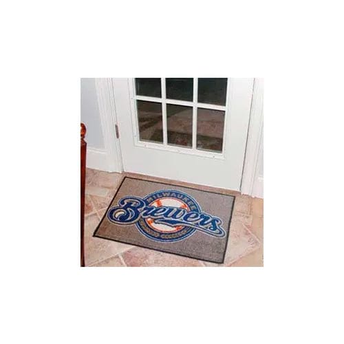 Centerline Dynamics Rugs Milwaukee Brewers Starter Rug 1/4" Thick 1.5' x 2.5'