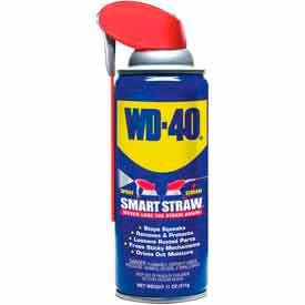 Centerline Dynamics Rust Removers WD-40® Multi-Use Aerosol Lubricant - 11 oz. Smart Straw Aerosol Can - 110078/490040 - Pkg Qty 12