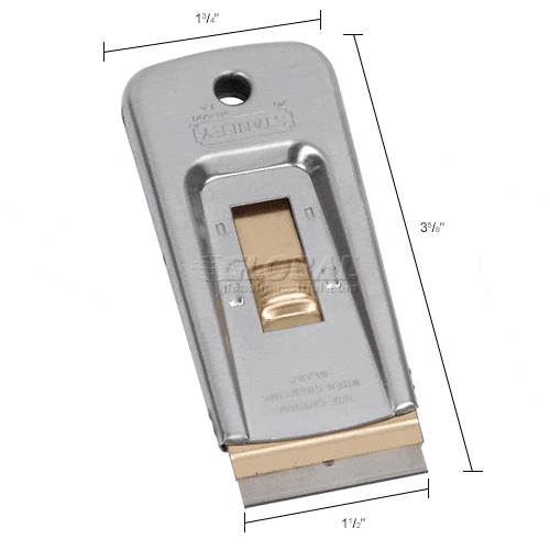 Centerline Dynamics Scrapers & Putty Knives Stanley 28-500 Razor Blade Scraper with 5 Blades