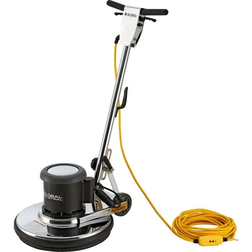Centerline Dynamics Scrubbers & Floor Machines Global Industrial™ Low Speed Floor Machine, 20" Cleaning Path