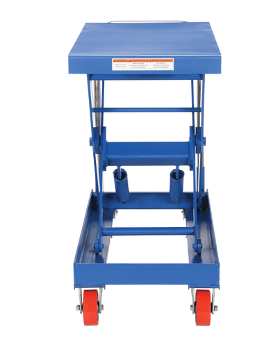 Centerline Dynamics Self Elevating Table Vestil Steel Auto Hite Cart 49-1/8 In. x 20-3/8 In. x 37-11/16 In. 500 Lb. Capacity