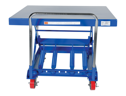Centerline Dynamics Self Elevating Table Vestil Steel Auto Hite Cart 50-3/4 In. x 48 In. x 37-5/8 In. 1,000 Lb. Capacity