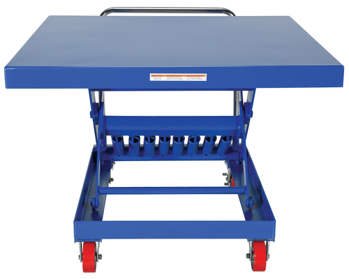 Centerline Dynamics Self Elevating Table Vestil Steel Auto Hite Cart 50-3/4 In. x 48 In. x 37-5/8 In. 2,000 Lb. Capacity
