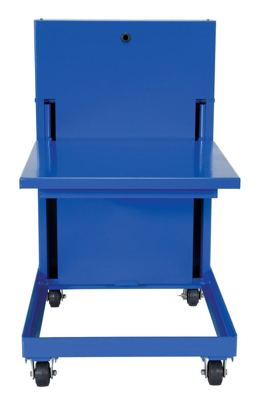 Centerline Dynamics Self Elevating Table Vestil Steel Self Elevating Spring Table 20 In. x 20 In. 840 Lb. Capacity