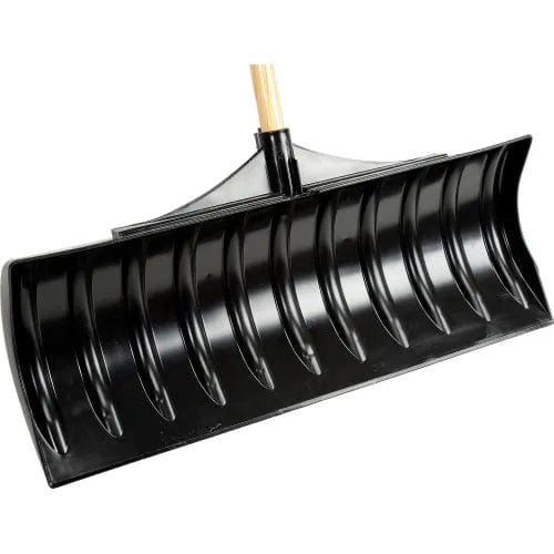 Centerline Dynamics Shovels Union Tools® 1602100 30" Poly Blade Snow Pusher W/ Wood D-Grip Handle