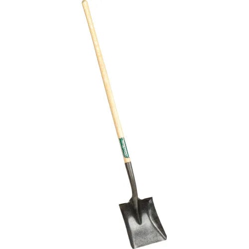 Centerline Dynamics Shovels Union Tools® 40184 9-1/2" 44" Wood Handle Square Point Digging Shovel W/ Forward Turned Step