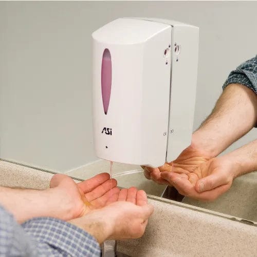 Centerline Dynamics Soap & Sanitizer Dispensers ASI® Automatic Soap Dispenser White Plastic - 0361