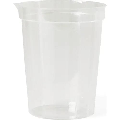 Centerline Dynamics Specimen Bags & Containers Urinalysis Container w/ Polystyrene Lid, 6 oz., 500 per Pack/20 Packs per Case