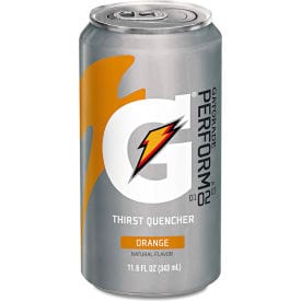 Centerline Dynamics Sports Drink Gatorade® Cans, Orange, 11.6 oz., 24/Carton