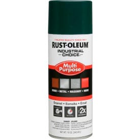 Centerline Dynamics Spray Paint Industrial 1600 System General Purpose Enamel Aerosol, Hunter Green, 12 oz.