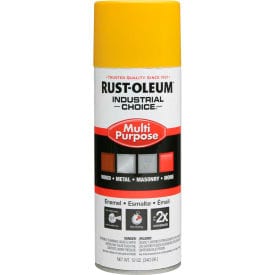 Centerline Dynamics Spray Paint System Gen Purpose Enamel Aerosol, Safety Yellow, 12 oz.