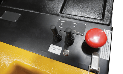 Centerline Dynamics Stackers Vestil Counter Balanced Powered 23 In. - 41 In. Bale Clamp Lifter 800 Lb. Capacity