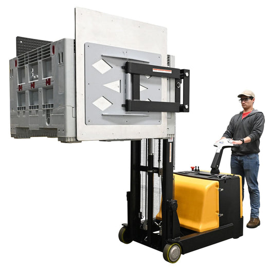 Centerline Dynamics Stackers Vestil Counter Balanced Powered 27 In. - 51 In. Bale Clamp Lifter 1200 Lb. Capacity