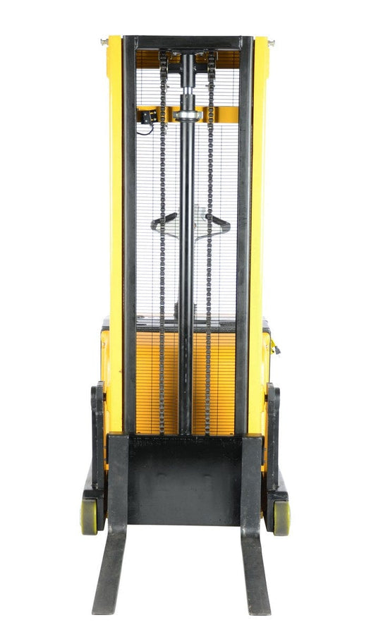 Centerline Dynamics Stackers Vestil Steel Counter Balanced Powered Drive Lift 2 In. to 118 In. Raised Height 1,000 Lb. Capacity