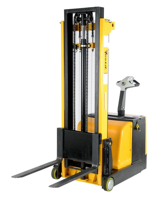 Centerline Dynamics Stackers Vestil Steel Counter Balanced Powered Drive Lift 2 In. to 118 In. Raised Height 1,000 Lb. Capacity