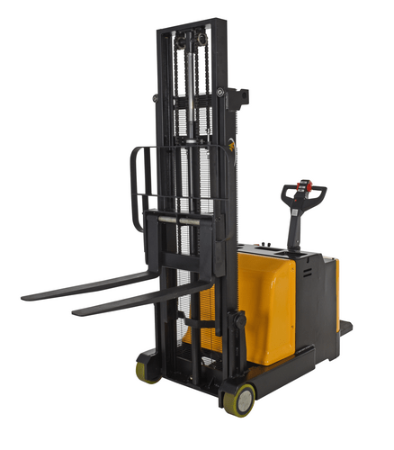 Centerline Dynamics Stackers Vestil Steel Counter Balanced Powered Drive Lift 2 In. to 118 In. Raised Height 2,000 Lb. Capacity
