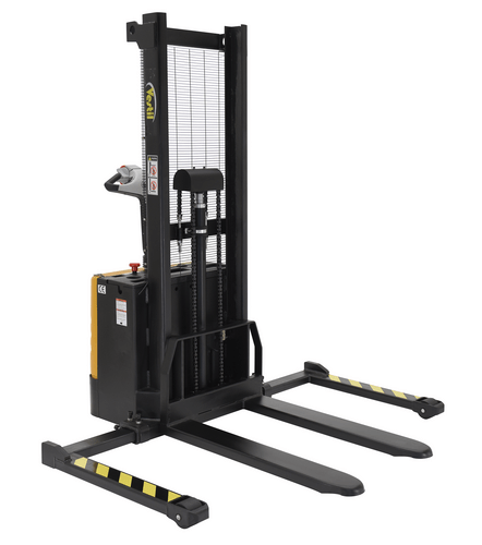 Centerline Dynamics Stackers Vestil Steel Fixed Fork Lift Stacker 62 In. Raised Height 2,000 Lb. Capacity
