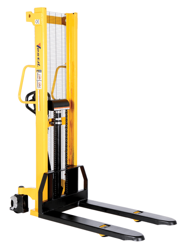 Centerline Dynamics Stackers Vestil Steel Manual Stacker Fixed Forks/Legs 2,000 Lb. Capacity