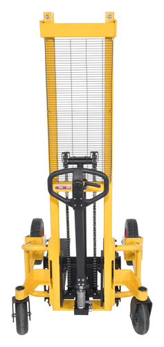 Centerline Dynamics Stackers Vestil Steel Narrow Manual Rough Terrain Stacker 60 In. Raised Height 1,500 Lb. Capacity