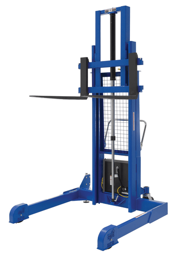 Centerline Dynamics Stackers Vestil Steel Pallet Master/Server Stacker 12 Volt DC Powered 60 In. Raised Height 4,000 Lb. Capacity