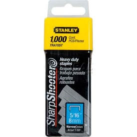 Centerline Dynamics Staples Heavy-Duty Narrow Crown Staples 5/16", 1,000 Pack - Pkg Qty 6