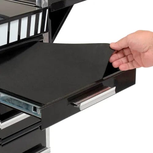 Centerline Dynamics Sunex Storage Sunex® Tools Professional 5-Drawer Black Tool Cart W/ Locking Top, 27"H