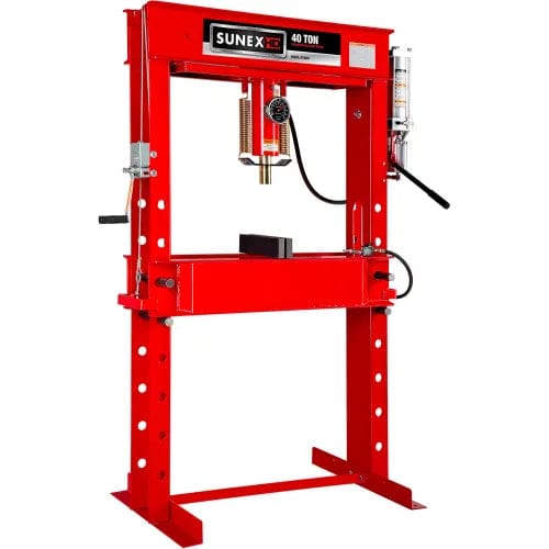 Centerline Dynamics Sunex Tools Sunex Tools 5740AH - 40 Ton Air/Hydraulic Shop Press - Fully Welded