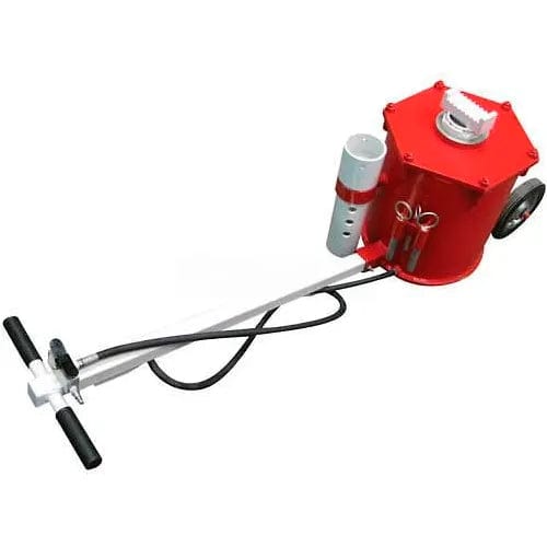Centerline Dynamics Sunex Tools Sunex Tools 6710 10 Ton Portable Air Lift Jack, 8" Wheels, T-Handle