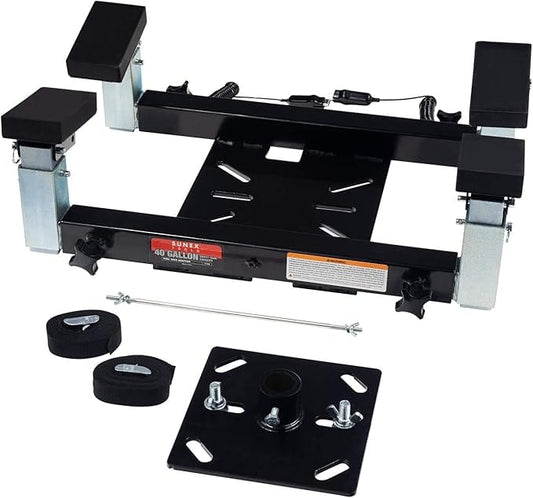 Centerline Dynamics Sunex Tools Sunex Tools 7706 Fuel Tank Adapter, Foam Pads, 40 Gallon Capacity