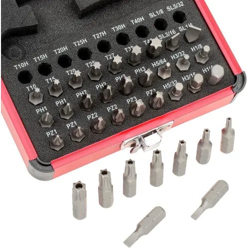 Centerline Dynamics Sunex Tools Sunex Tools 9726 38 PC. Mini Ratchet & Bit Set W/ Aluminum Case