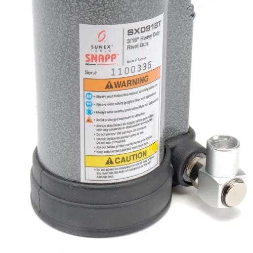 Centerline Dynamics Sunex Tools Sunex Tools Heavy Duty Rivet Gun, 1/4" Air Inlet