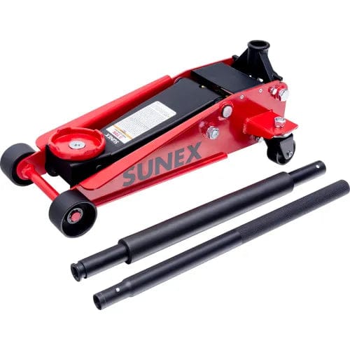 Centerline Dynamics Sunex Tools Sunex Tools® Service Floor Jack, Steel, 3 Ton Capacity